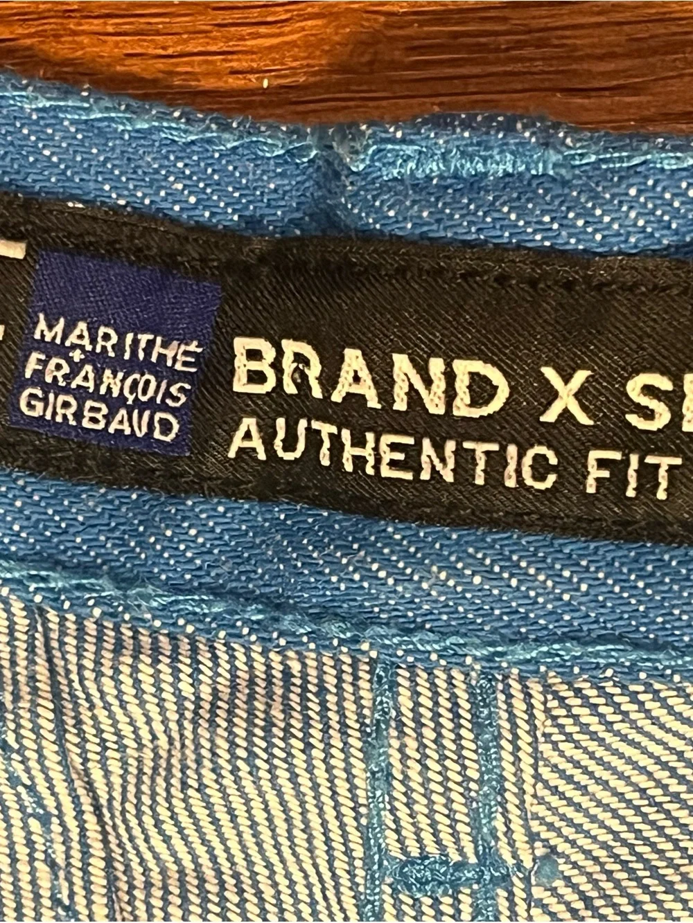 Vintage Marithe Francois Girbaud Brand X Shorts bright Blue Baggy Size  44 Rare